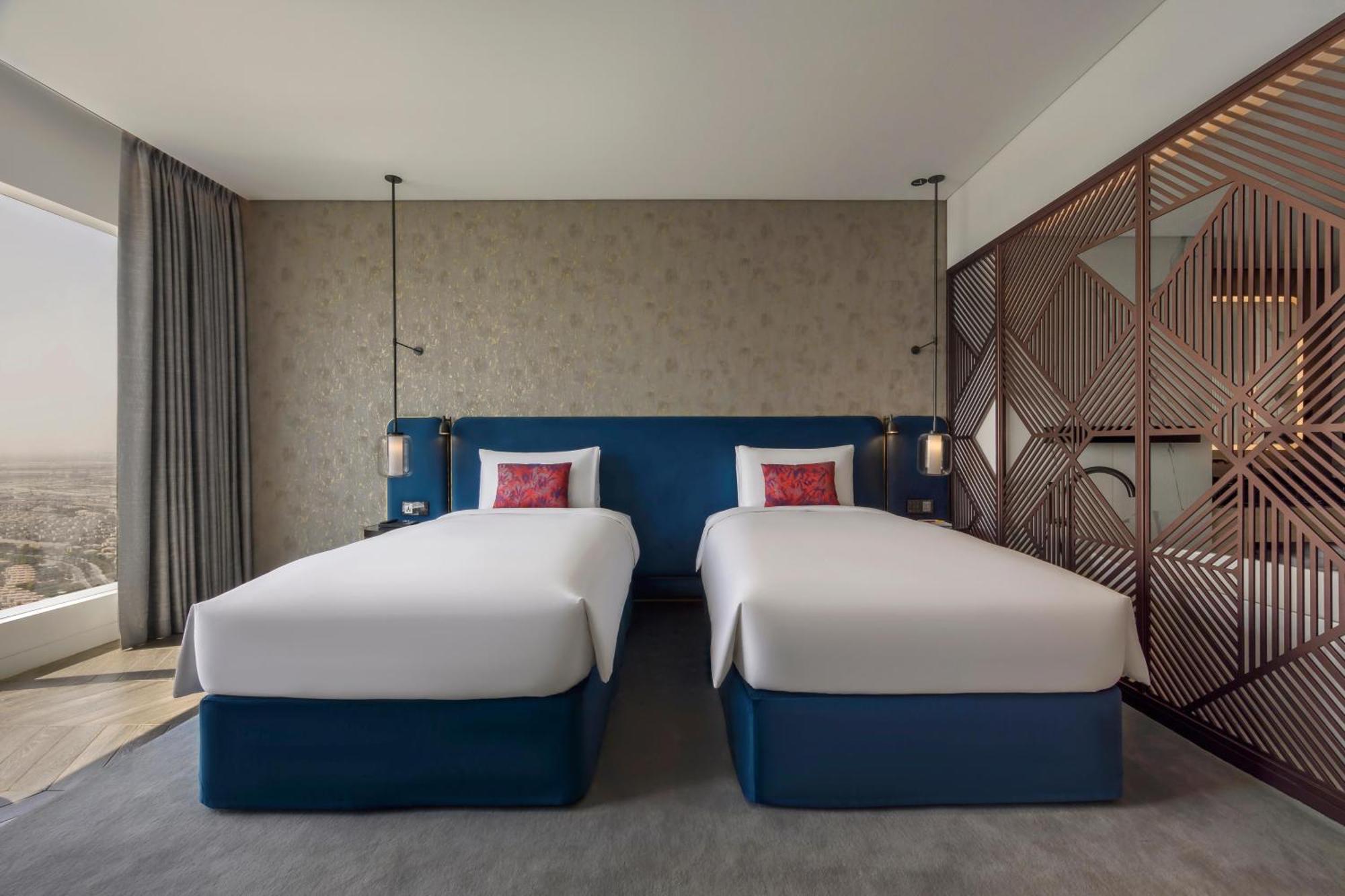 Отель So/ Uptown Дубай Номер фото Deluxe twin room